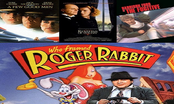 YIM 8 - A Few Good Men, Remains of the Day, The Fugitive and Who Framed Roger Rabbit