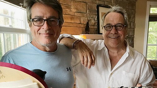 Rudy 6 - Writer Angelo Pizzo, left, and director David Anspaugh