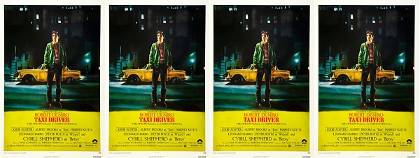 Robert De Niro, Jodie Foster and Cybill Shepherd in the Martin Scorsese movie ‘Taxi Driver’
